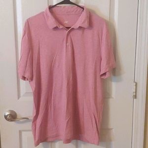 H&M Pink Polo Shirt